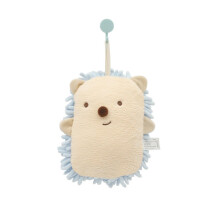 Cute Hedgehog Chenille Hand Towel 012, Soft Absorbent Hanging Bath Towel with Loop for Bathroom and Kitchen