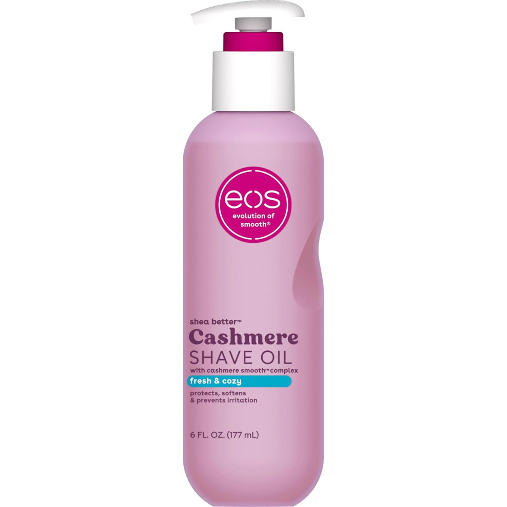 Eos Light Cashmere Shave Oil Fresh & Cozy 6 Fl Oz
