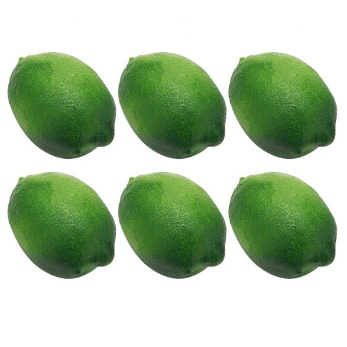 6x Lămâi artificiale realiste din plastic