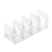 Starkes und stabiles Regal mit mehreren Fächern.-Weiß 4 Quadrate