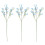Artificial Blue Gypsophila Bouquet, 52 cm, 3-Piece Set 2