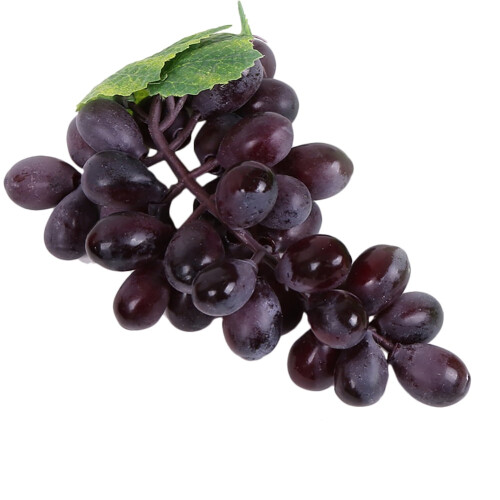 Artificial Grape Bunch – Lifelike Plastic, 36 Grapes 1