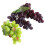 Artificial Grape Bunch – Lifelike Plastic, 36 Grapes 5