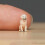 Sculpture de petits animaux, échelle 1/64,-bouledogue anglais 7