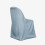 Polyester Folding Chair Covers – Dusty Blue, 6 Pack 2