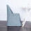 Polyester Folding Chair Covers – Dusty Blue, 6 Pack 5