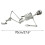 Life-Size Posable Halloween Skeleton Decoration 5