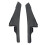 1Pair Front Side Corner Windshield Panel Protectors 53823-02020 53824-02020 for  2007-2013 Windshield Wrap Trim 2
