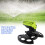 Garden Sprinkler 180 Degree Rotating Adjustable Large-Orange 3