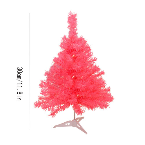 White Mini Christmas Tree Set 30 cm 2
