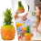 Ananas artificial decorativ cu fructe, 23 cm 2