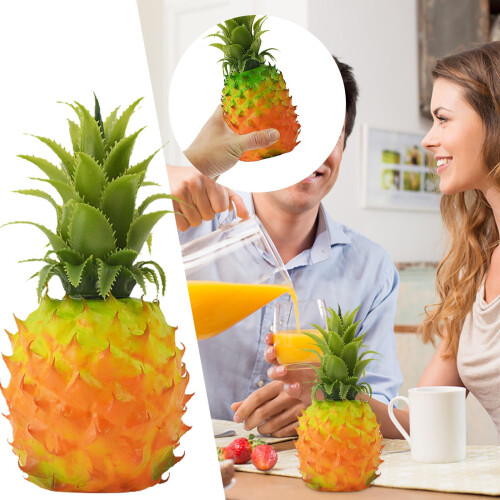 Ananas artificial decorativ cu fructe, 23 cm 1
