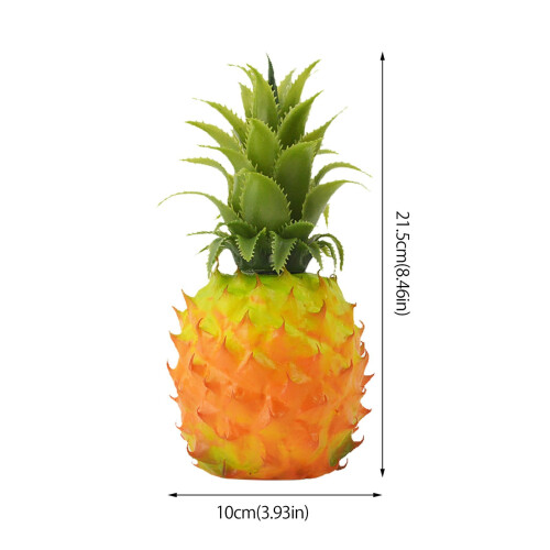 Ananas artificial decorativ cu fructe, 23 cm 2