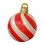 Oppblåsbar PVC-juleklokkeball 45 cm 2
