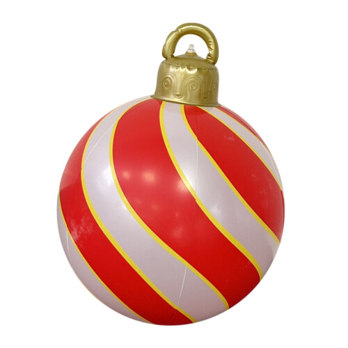 Oppblåsbar PVC-juleklokkeball 45 cm 1