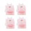 4 Pack Ruby Record Player Needle Turntable Stylus Replacement Gramophone Vinyl Record Player Stylus 8
