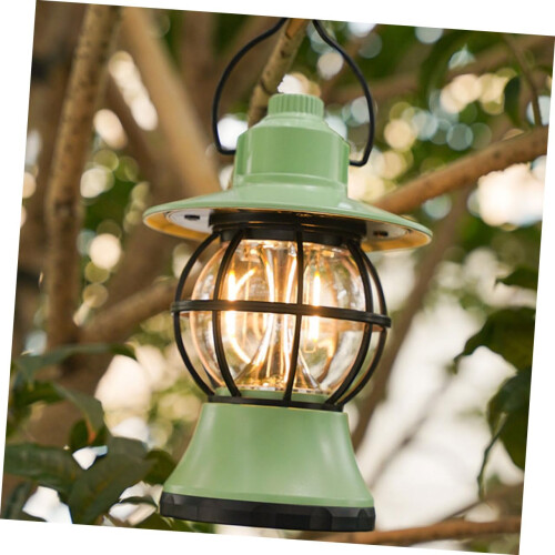 Solar Camping Lantern with Dual Power Source, Durable Tent Light for Outdoor Emergency 2