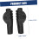 2pcs Lightweight Tent Pole Connectors for Camping Quick  Kit and Secure Rod Joints 2