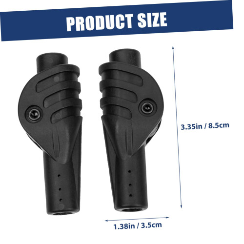 2pcs Lightweight Tent Pole Connectors for Camping Quick  Kit and Secure Rod Joints 1