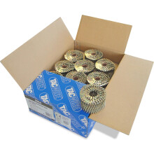 TACWISE Extra Galvanised Ring Coil Nails Wire Collated (Flat) 2.8/64mm 4000 Pieces