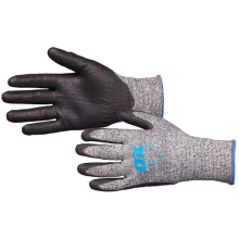 OX PU Flex Cut C Gloves (Black/Grey) XL OX-S249210