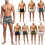 (M, M) GAP Original Men's Boxer Briefs Cotton 3Pack 1