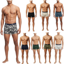 (2XL, 2XL) GAP Original Men's Boxer Briefs Cotton 3Pack