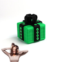 Prank Gift Box with Screws, Funny 3D Printed Screw Challenge for Christmas and Halloween 1PCS