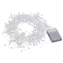 Luzes de LED brancas para decoração de Natal, 2m