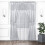 Halley 6-Piece Rod Pocket Curtains Silver 56" x 63" 1