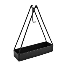 Black Plastic Triangular Mosquito Coil Rack 1pc