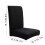 Stretch Chair Slipcover Solid Color Elastic Washable 3