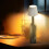 Lampe bouteille de vin rayée – LED 3 couleurs, rechargeable 4