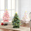 Ceramic Christmas Tree 7.5 inch with 28 Multicolored Lights 4