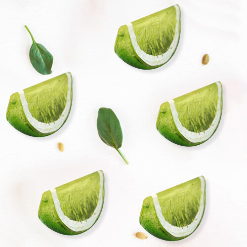Green Plastic Lemon Decoration Block, 1 pc 2