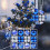 Christmas Ball Ornaments Set Blue 40 Pieces 4