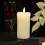 LED Flameless Candles Glass Pillar 4-Pack 2