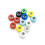 Clear Fingerboard Wheels with Bearings 8pcs Transparent Mini Skateboard Replacement Set 1