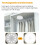 PIR Motion Sensor LED Night Light USB Rechargeable Dimmable Night Lamp for Cabinet Light Wireless Closet Light -White 8