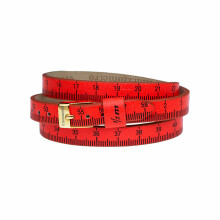 Il MEZZOMETRO Mod. FLUO - Bracciale in pelle/leather bracelet