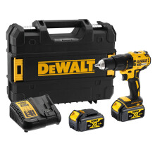 DeWalt Combi Drill Cordless 18V 2x4Ah Li-ion DCD778M2T-GB Brushless Compact - Refurbished