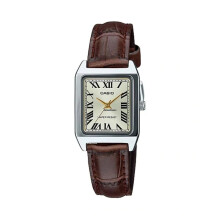 CASIO COLLECTION Mod. LADY TANK, ALLOY, LEATHER - CHAMPAGNE