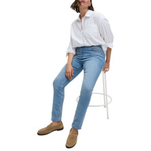 (Sky, UK 8) M&S Lily Slim Denim Jeans Pant Ladies Slim