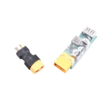 2-6S LIPO-Batterijlader USB-Snellaadadapter QC3.0 XT60-Stekker voor RC-Vliegtuig FPV-Racebatterij, B