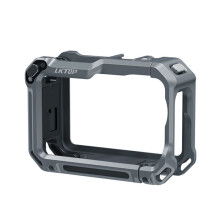 LKTOP Aluminium Rabbit Cage voor voor Osmo Action 6 Lensbescherming + Multifunctionele Uitbreidingsadapter Mount Camera Accessoires