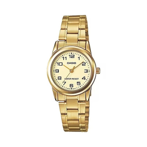 CASIO COLLECTION Mod. LADY 3H, GOLD - CHAMPAGNE