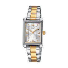 CASIO COLLECTION Mod. TANK, STEEL&GOLD - ARGENTEE