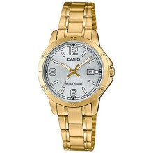 CASIO COLLECTION Mod. LADY DATE, GOLD - SILVER