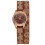 LIGHT TIME Mod. ROCOCO - Brown Strass 1