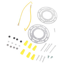 Heavy Type Iron Hollows Octagonal Mounting Plate For Table And